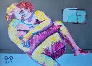 eroticon collage art naked woman art design emilia Gąsienica