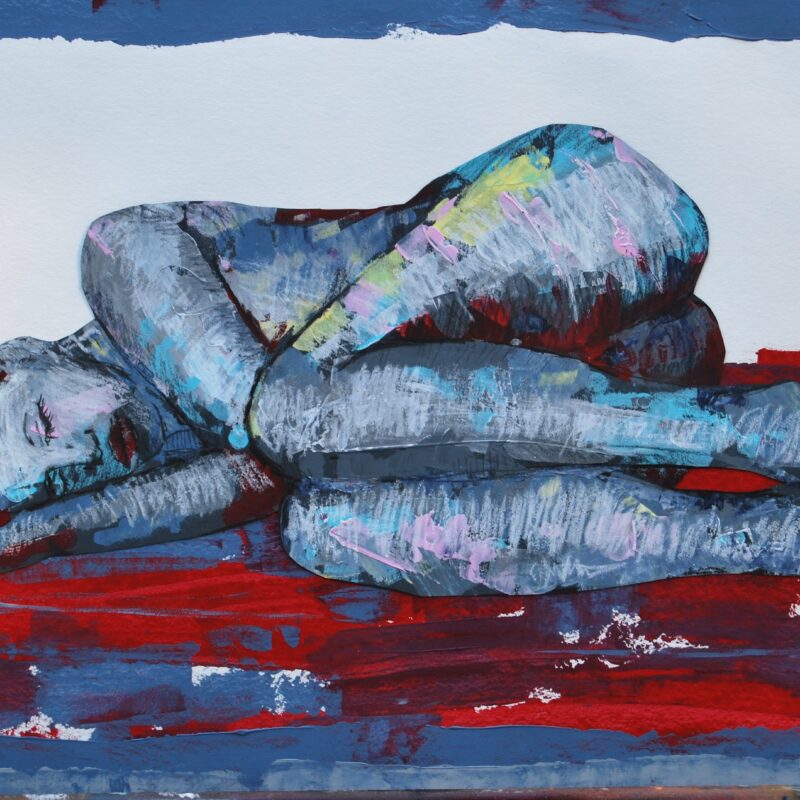 eroticon collage art naked woman art design emilia Gąsienica