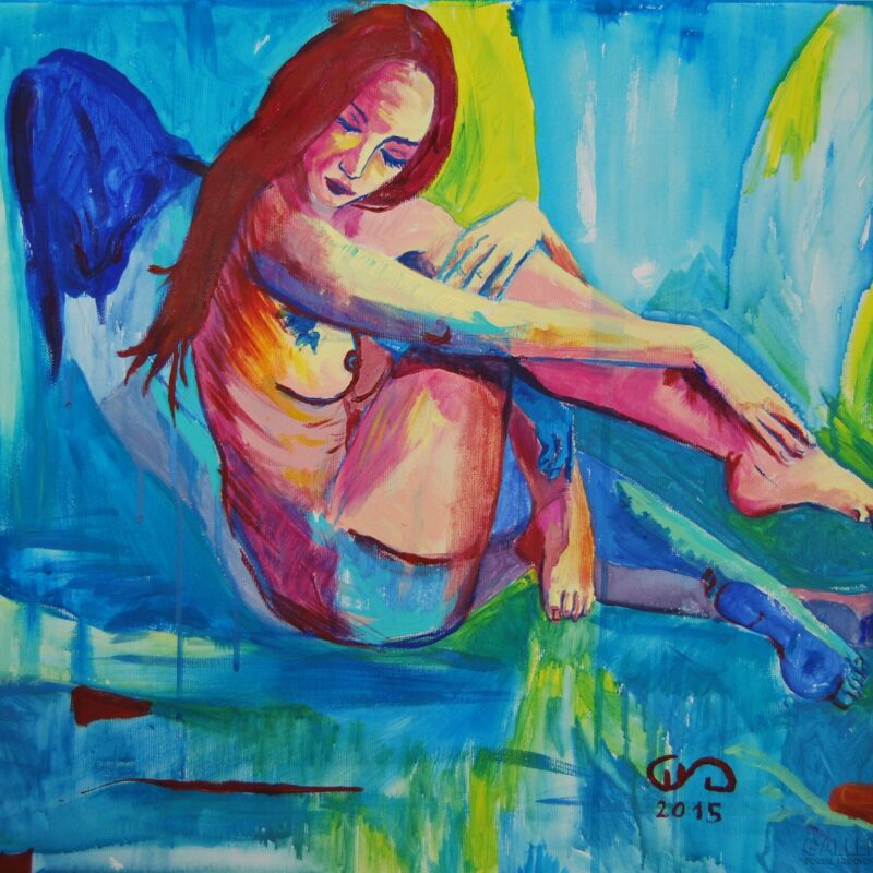 emilia-gasienica-setlak-duo-malarstwo-olejne , kobieta, sztuka, art, decoration, design