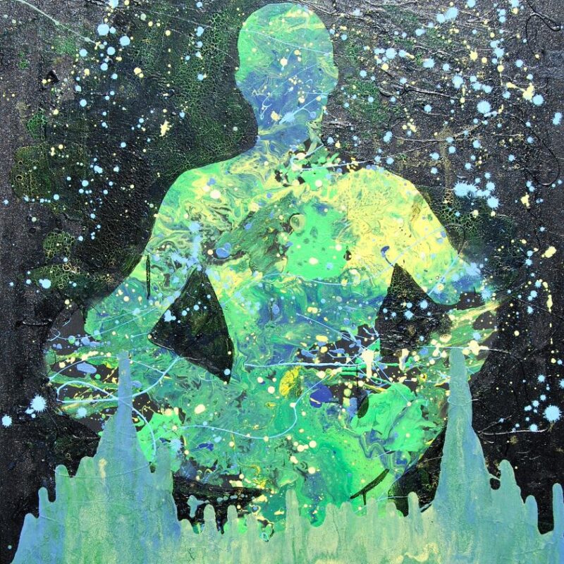 E.Gąsienica-Setlak, akryl, medytacja, obraz, art for sale, canvas