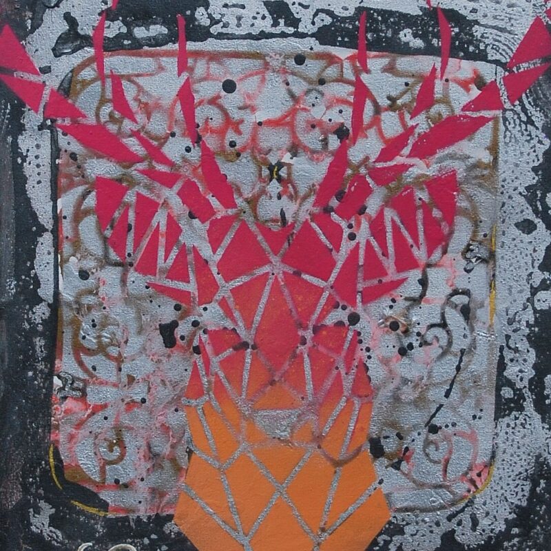 E.Gąsienica-Setlak, jeleń, akryl, obraz, art for sale, painting